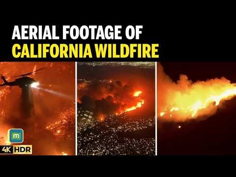 California Wildfire: Shore Fire Burning In Riverside County, Evacuations Underway | N18G | 4K