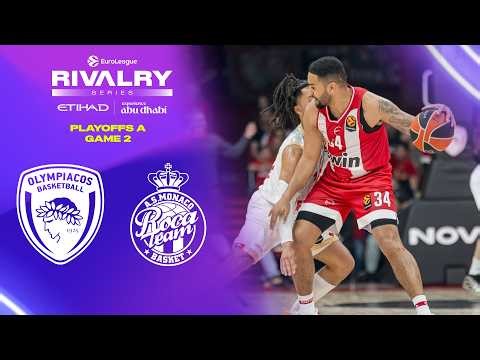 A 30-Point Show Of Force | Olympiacos - Monaco | EuroLeague Basketball PLAYOFFS