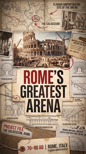 The Colosseum: How Ancient Rome Built Its Greatest Arena