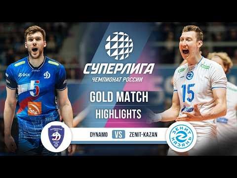 Dynamo vs. Zenit-Kazan | HIGHLIGHTS | Gold Match (3rd Game) | SuperLeague 2025-2026