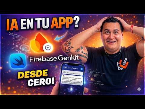 Crea IA en tu App iOS | Firebase Genkit + SwiftUI desde CERO