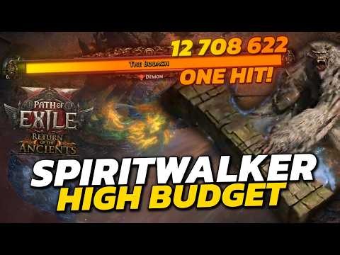 The Monkey is literally ONESHOTTING BOSSES! - Spiritwalker Endgame Build Progression Guide
