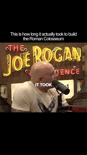 This is how long it actually took to build the Roman Colosseum. #perplexitypartner