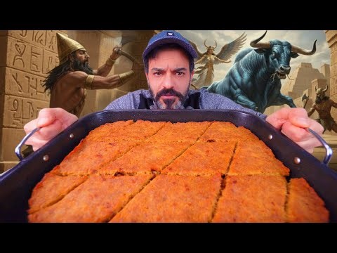 تجربة فطيرة السماء السومرية اكلة تاريخية من حضارات العراق بلاد الرافدين Sumerian Meat Pie of Heaven