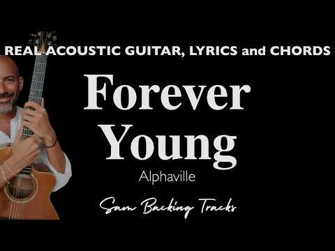 Forever Young - Acoustic Karaoke | Original Key (Alphaville)