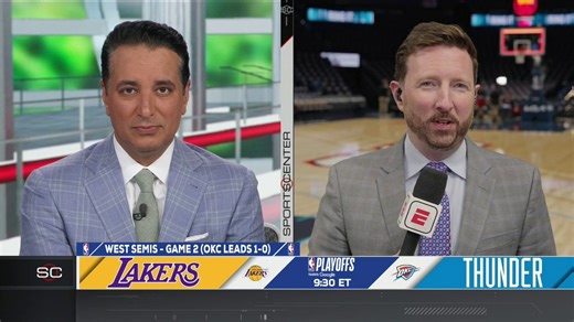 "Luka [is] saying without explicitly saying it, that you're not going to see him in the second round." @mcten updates @KevinNegandhi on Luka's injury and the Lakers game plan for Game 2 📝