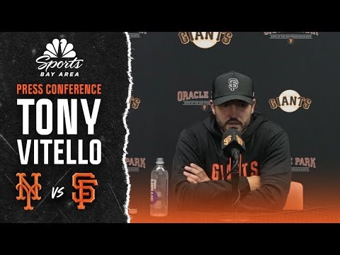 Tony Vitello breaks down his first MLB ejection in Giants' loss to Mets | NBC Sports Bay Area