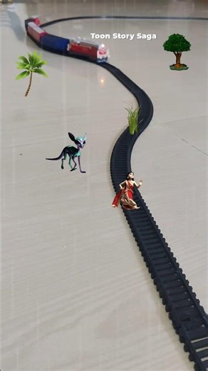 Alien Avatar 👽 | Alien Cartoon | Alein Video | Alien chasing near railway Track | Alien Cartoon