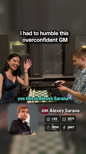 I had to humble this overconfident GM 😤