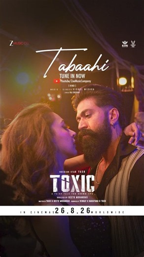 Where passion writes the plot and the beat sets the mood ❤️‍🔥 #Tabaahi Tune In Now! #Shorts
