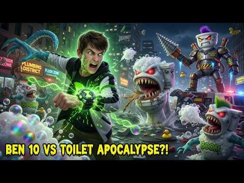 The Crazy Toilet Monster 🚽👾 The Funniest Alien Disaster EVER! 😂