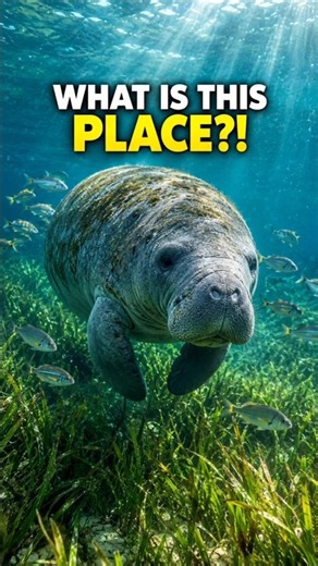 Why this manatee's hidden garden discovery is insane