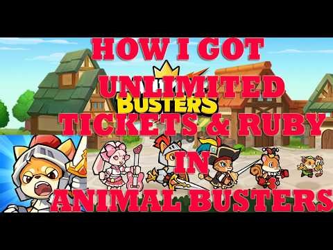 How to Hack Animal Busters Idle RPG Tickets & Ruby For Android & IOS Step By Step Tutorial 2026 New