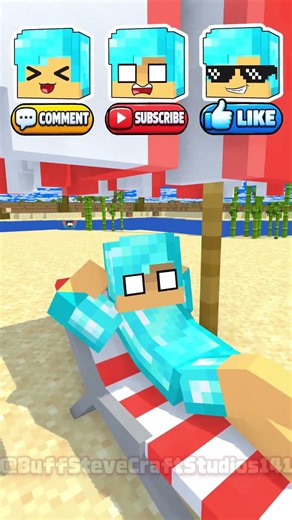 Diamond JJ and Diamond JJ Sister Which Emotion is It?😆😱😎- Minecraft Animation #maizen #shorts