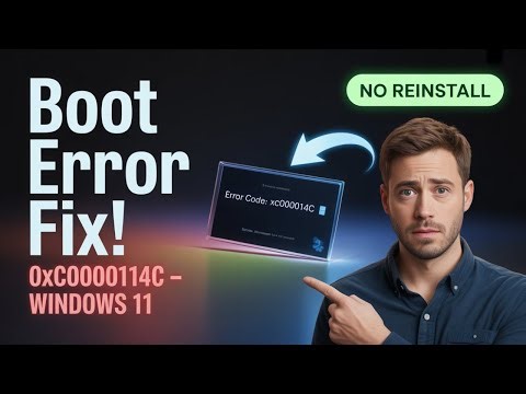 Fix Error Code 0xc000014C on Windows 11 – Boot Error Solution (Step-by-Step)