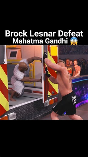 Brock Lesnar VS M Bapu - Mahatma Gandhi Fight Gameplay