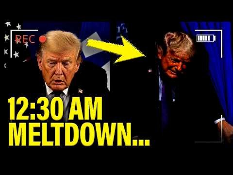 Trump has 12:30 AM MELTDOWN as it gets MUCH WORSE…