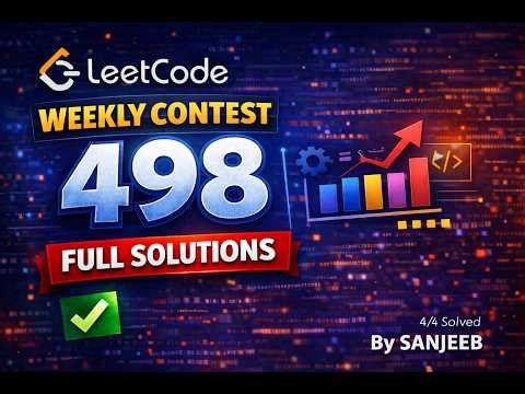 LeetCode Contest 498 Q4 🔥 Hard Problem Made Simple