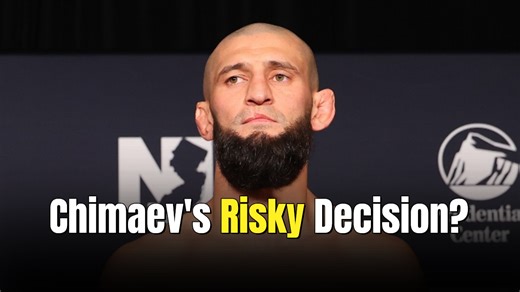 Khamzat Chimaev's next move causes worry