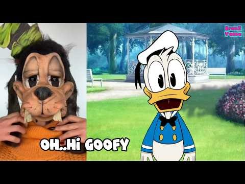 Donald Duck Reacts To Satisfying Tiktoks PART 5 (DO NOT LAUGH CHALLENGE) Animated Version