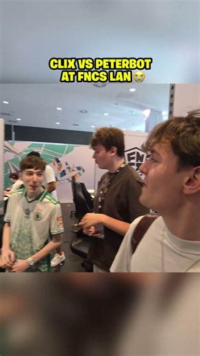 Clix Vs Peterbot at FNCS LAN 😭