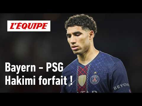 Bayern - PSG : HAKIMI FORFAIT pour le match retour, est-ce une catastrophe ?
