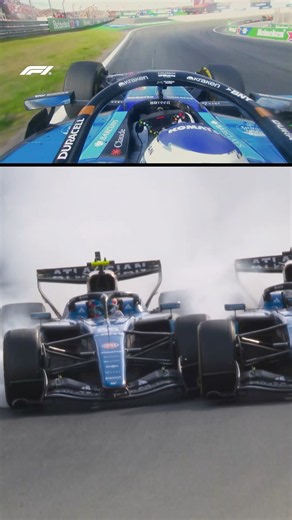 Sainz and Albon Collide 💥