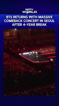 BTS Returns With Massive Comeback Concert In Seoul After 4-Year Hiatus