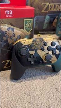 Zelda 40th Anniversary Nintendo Switch 2 Pro Controller Looks INCREDIBLE! 🤯