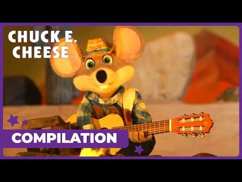 🤠A Cowboy's Life For Me!🐴 + MORE | 15+ Minutes | Chuck E. Cheese Kids Songs & Music Videos