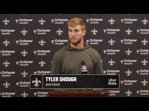 Tyler Shough | Saints-Falcons Postgame | 2025 NFL Week 18