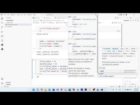 📘 Python for Beginners | Variables & Output (Basic Tutorial)