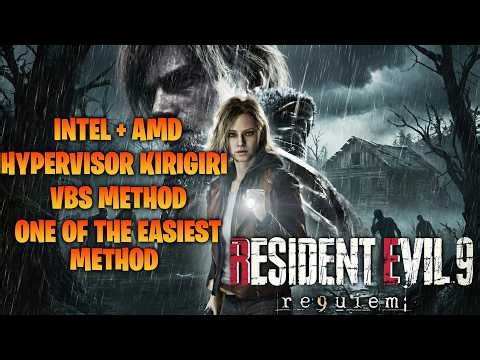 Hypervisor Bypass Setup Tutorial. (Resident Evil 9 Requiem) VBS Method Full Easiest