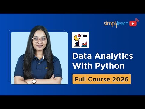 Data Analytics With Python Full Course 2026 [FREE] | Python Data Analytics Tutorial | Simplilearn