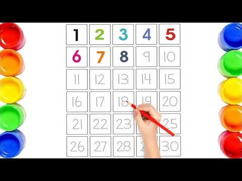 Learn Counting 1 to 30 | ABC A to Z | 123 Numbers | Counting Song | Number Learning | Kids Video