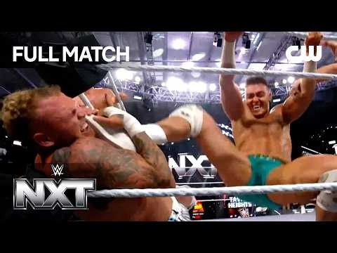 FULL MATCH: Myles Borne Tavion Heights vs. The Vanity Project | Tag Team Match | WWE NXT | The CW