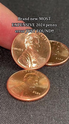Brand new MOST EXPENSIVE 2024 penny error JUST FOUND!!! #coin #longervideos #foru #errorcoin #treasurehunt | Klara Klara