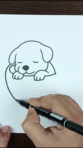 Daily Cute Drawing 37. #shorts #foryou #art