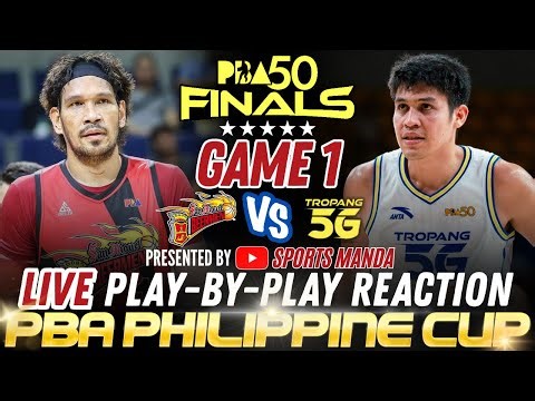 🔴SMB vs TNT │LIVE GAME 1 of the FINALS - 2026 PBA PHILIPPINE CUP Play-by-Play Reaction & Scoreboard