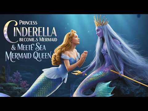 Mermaid Transformation of Cinderella Meet Sea Mermaid Queen | Princess Cartoon ‪@TheStoryTale_tst‬