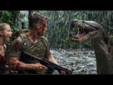 Anaconda Attack in Amazon Jungle | Close Encounter with Deadliest Snake | anaconda movie | wildlife