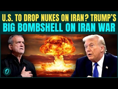 U.S. Nuclear ATTACK On Iran Soon? Trump REVEALS Iran War Plan In Oval Office Address | Watch