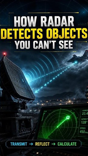 How Radar Detects Objects You Can’t See! 📡 | The Science Behind Radar