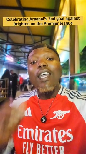 Arsenal's 2nd Goal Celebration Against Brighton