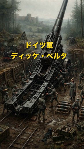 「要塞の終焉」たった1日で鉄壁の城壁を破壊した「新兵器」【第一次世界大戦】 #1分世界史