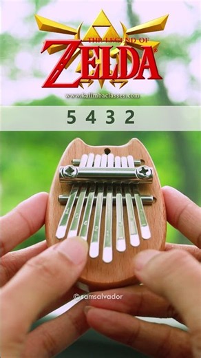 Zelda's Lullaby 8 Key Kalimba Tutorial