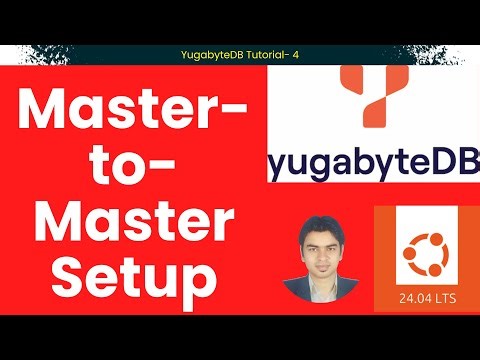 YugabyteDB Master-to-Master Setup 🔥 Step-by-Step YSQL Active-Active Cluster #yugabytedb #database