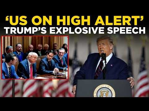 Trump Speech LIVE: Donald Trump Declares War | National emergency | US News LIVE | TRUMP NEWS