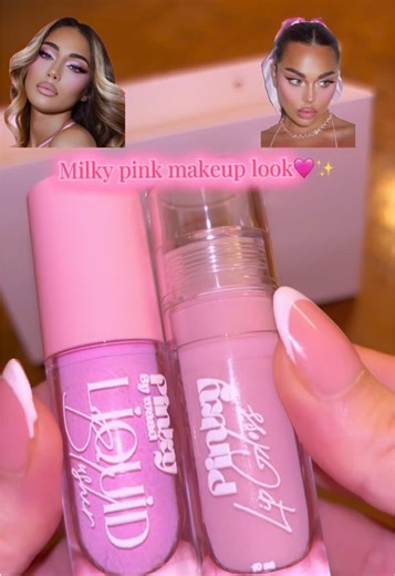 Milky Pink Makeup Look | Blush & Lip Combo Tutorial