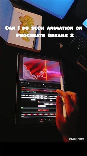 "Can I make animations like this in Procreate Dreams 2?! Let's try!#animation #procreate"